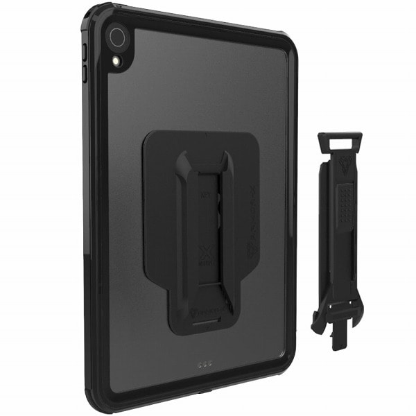 IP68 Waterproof Case with Hand Strap for iPad ( 10th ) [ Black ]