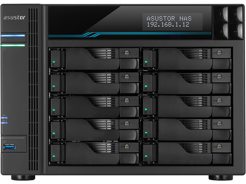 LOCKERSTOR 10 10xCNAS Intel ATOM C3538 2.1GHz Quad-Core 8GB RAM 10GBASE-T x2 2.5GBASE-T x2 USB3.2 Gen1 x2 M.2 NVMe/SATA slot x2 3Nۏ