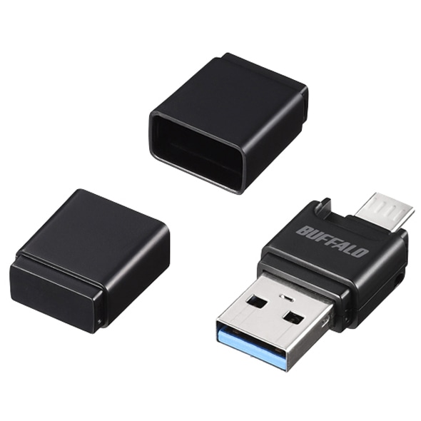 USB3.0 Type-A/microBΉ microSDpX}zJ[h[_[/C^[ ubN