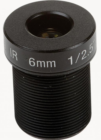 ACC LENS M12 6MM F1.6 10 PCS