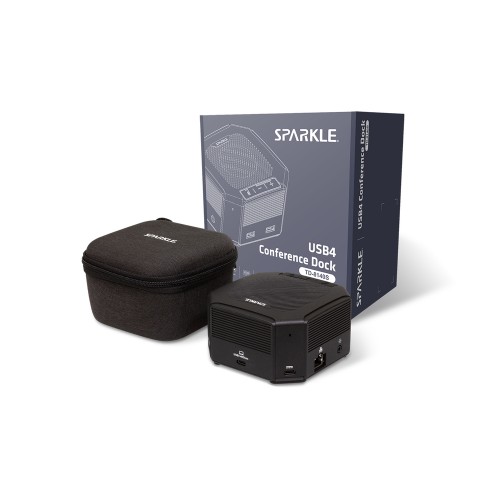 SPARKLE Conference Dock TD-8140S/USB4Ή/USB PDΉ(ő85W)/ő40Gbps ̃f[^]x/HDMI/DPo͓/}CNXs[J[ڃf