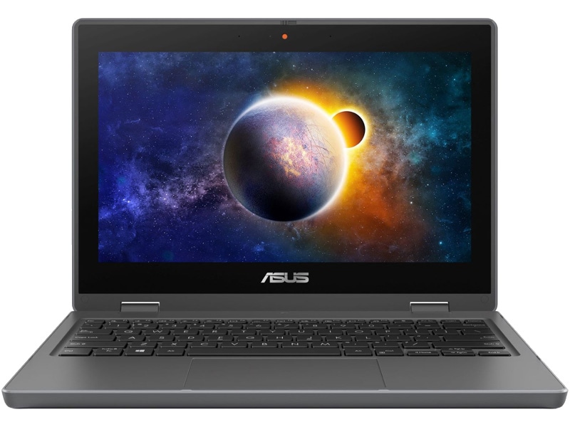 ASUS B1100FKA-BP1354XA (Celeron N4500/8GB/eMMCE128GB/whCuȂ/Windows 11 Pro Education/Office/11.6^/_[NO[/1366 x 768/^b`pl)