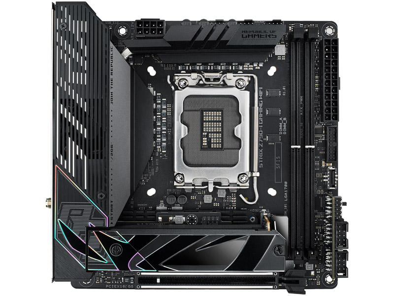 Intel Z790`bvZbg LGA1700 Mini-ITX}U[{[h WIFIf