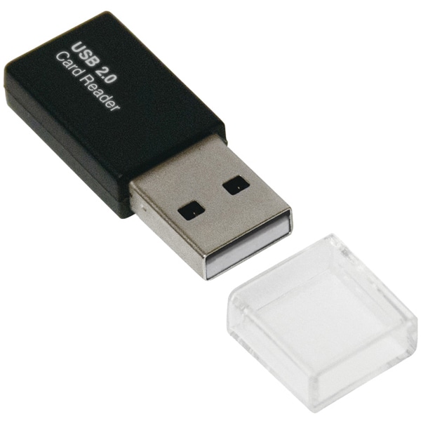 Digio2 J[h[_[ C^[ USB2.0 microSD ubN