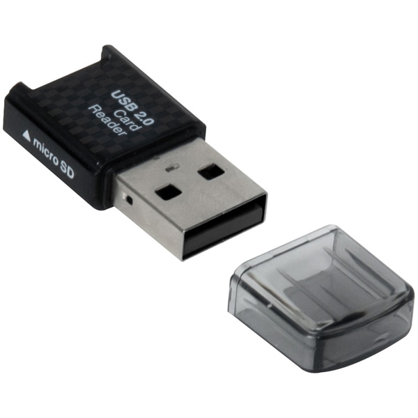 Digio2 J[h[_[ C^[ USB2.0 microSD ubN