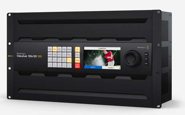 Blackmagic Videohub 120x120 12G VHUBSMAS12G120120