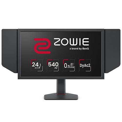 ZOWIE Q[~OtfBXvC 24.1^/1920×1080/HDMI x3ADisplayPort x1/_[NO[/Xs[J[/0.5ms/540Hz/DyAc2/Black eQualizer/Epx/S.Switch