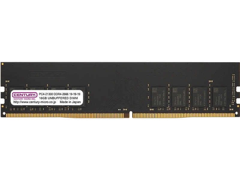 fXNgbvp PC4-21300/DDR4-2666 32GB kit(16GBx2) 288pin Unbuffered NonECC DIMM 1Rank 1.2v {