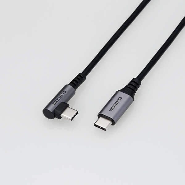 USB Type-CP[u/X}zp/USB(C-C)/USB Power DeliveryΉ/Fؕi/LRlN^/RہERECX/1.2m/ubN