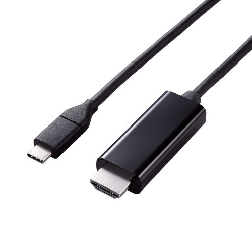 fϊP[u/USB Type-C - HDMI/~[OΉ/60Hz/炩/2.0m/ubN