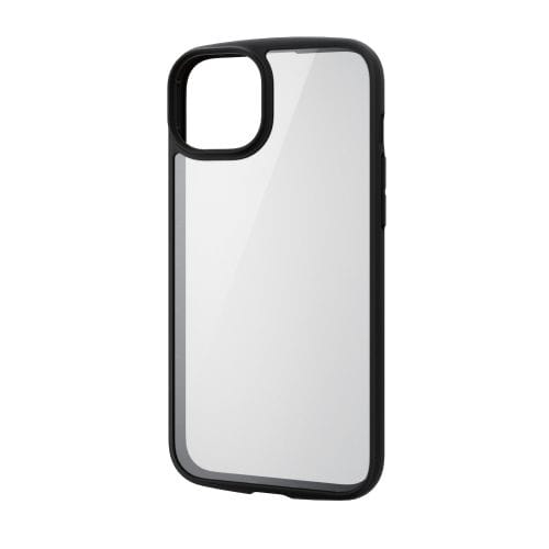 iPhone 14 PluspnCubhP[X/TOUGH SLIM LITE/t[J[/wʃNA/wʃKX/ubN