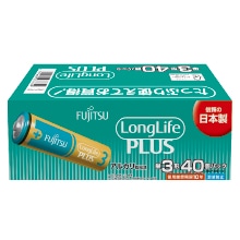 xm AJdr P3` 1.5V LR6F LongLife PLUS/40pbN