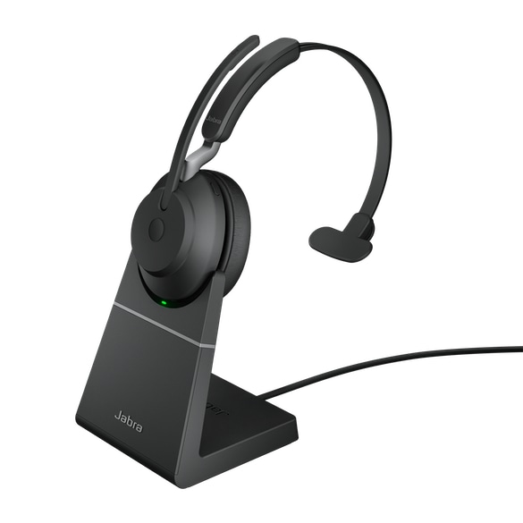 Jabra wbhZbg USB-A Ў UCF [dX^htuJabra Evolve2 65 UC Mono USB-A Stand Blackv