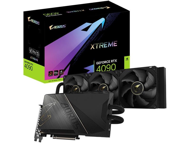 GeForce RTX4090 GDDR6X 24GB OtBbN{[h 2Nۏ GV-N4090AORUSX W-24GD