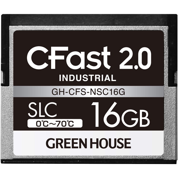 CFast2.0 SLC 0x`70x 16GB 3Nۏ