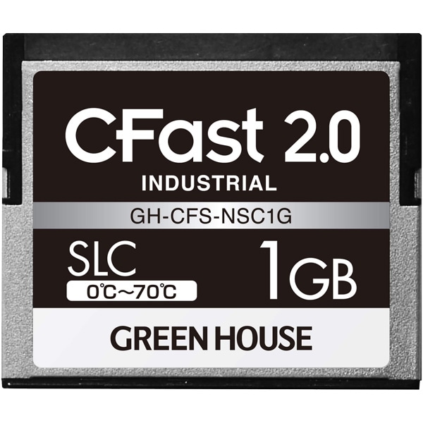 CFast2.0 SLC 0x`70x 1GB 3Nۏ