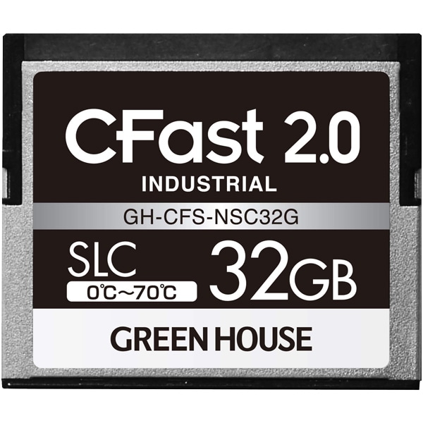 CFast2.0 SLC 0x`70x 32GB 3Nۏ