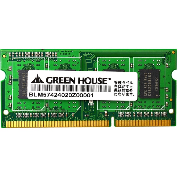 ivۏ؃m[gp PC3-10600 204pin DDR3 SDRAM SO-DIMM 8GB