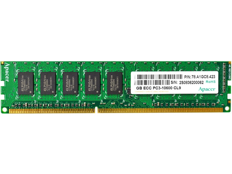 FujitsuT[oA[NXe[V PC3-10600iDDR3-1333MHzjΉ 4GB ECC Unbuffered DIMM