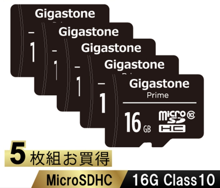 microSDHCJ[h 16GB 5Zbg SDJ[hP[Xt NX10 (Class10)XybN }CNSDJ[h Full HDrfIʐ^Ή