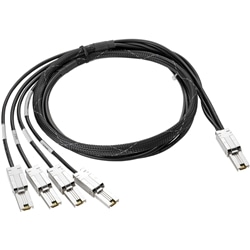 2m external mini-SAS to 4 mini-SAS P[u