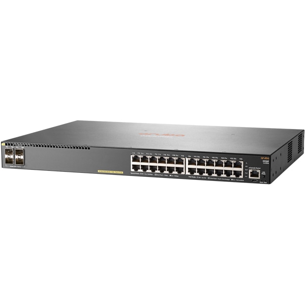 HPE Aruba 2930F 24G PoE+ 4SFP+ Switch