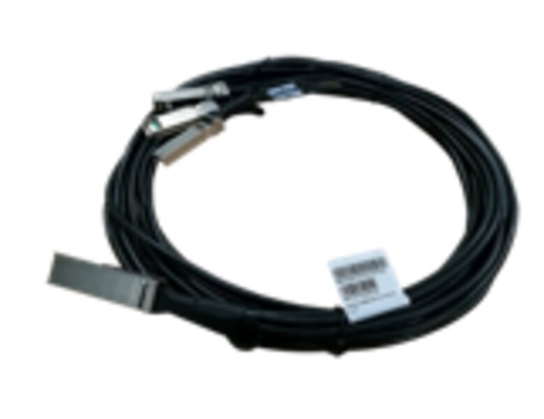 HPE X240 QSFP28 4xSFP28 5m DAC Cable