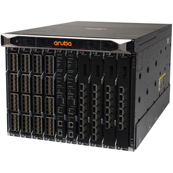 HPE Aruba 8400 8slotA1x Management ModA3x PSA2x 8400X Fabric ModA1x 32port 10G ModAand 1x 8port 40G Mod Bundle