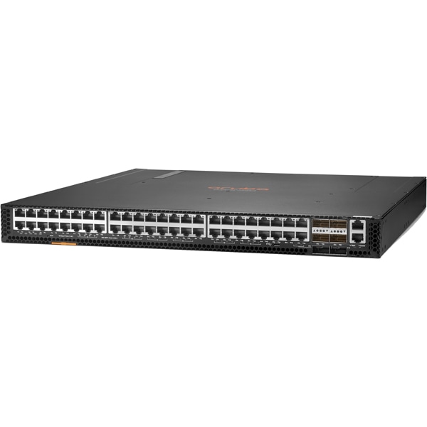 HPE Aruba 8320 Bundle: 48p 1G/10GBASE-T and 6p 40G QSFP+ SwitchA5 x FansA2 x Power SuppliesA1 x 2-post Rack Kit