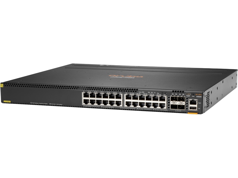 HPE Aruba 6300M 24G Class 4 PoE 4SFP56 Switch