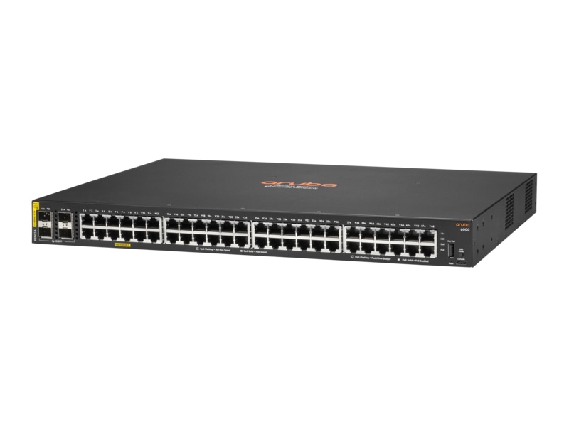 Aruba 6000 48G Class4 PoE 4SFP 370W Switch