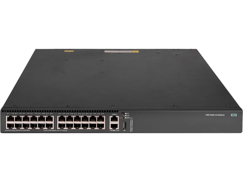 HPE FlexNetwork 5600HI 24Port PoE8 MGig 1slot Switch