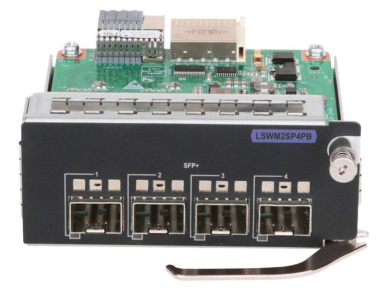 HPE FlexNetwork 5140HI/5520HI/5600HI 4Port 1/10G SFP+ Module