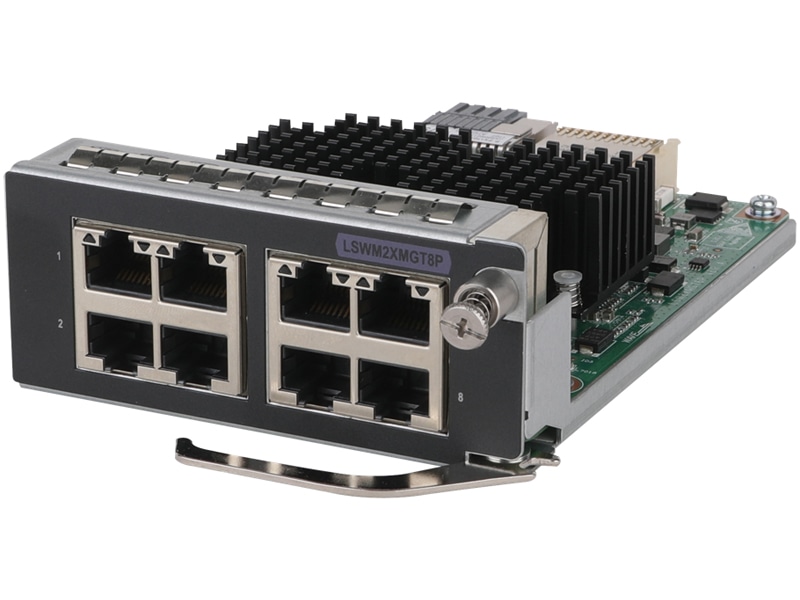 HPE FlexNetwork 5520HI/5600HI 8Port MGig Module