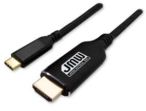 USB Type-C to HDMIϊP[u 1m