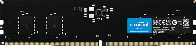 Crucial 8GB DDR5-4800 UDIMM CL40 (16Gbit)