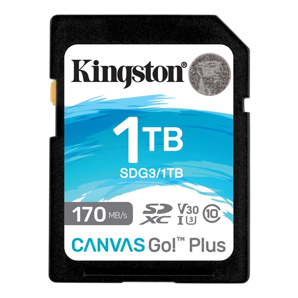 1TB SDXCJ[h Canvas Go! Plus Class 10 UHS-I U3 R:170MB/b W:90MB/b