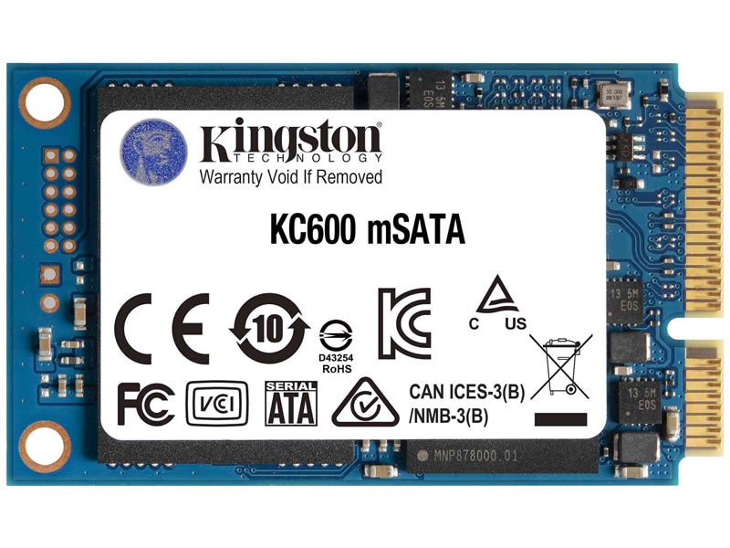 KC600 Series mSATA SSD 512GB 3D TLC ő发500MB/bAǎ550MB/b