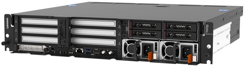 ThinkEdge SE455 V3/EPYC-8124P(16) 2.45GHz×1/PC5-38400 32.0GB(32×1)(Chipkill)/USB2VGA-Cable/POW(1100W×1)/OSȂ/3Nۏ9x5(CRU-NBD)/SS90