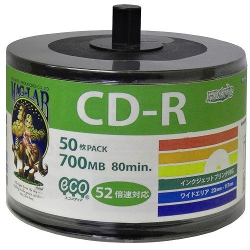 HIDISC CD-R f[^p 700MB 52{ GRpbP[W50