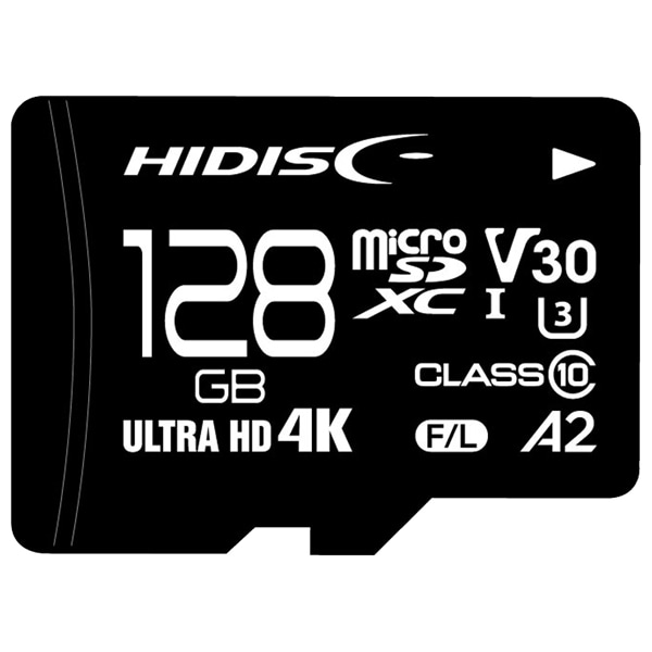 microSDXCJ[h ^Cv 128GB Class10 UHS-1Xs[hNX3 V30 A2Ή SDϊA_v^t