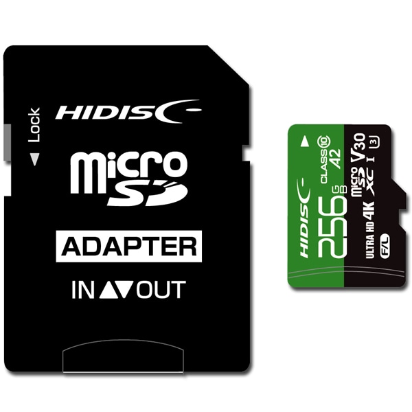 microSDXCJ[h ^Cv(Readő170MB/S) 256GB Class10 UHS-1Xs[hNX3 V30 A2Ή SDϊA_v^t