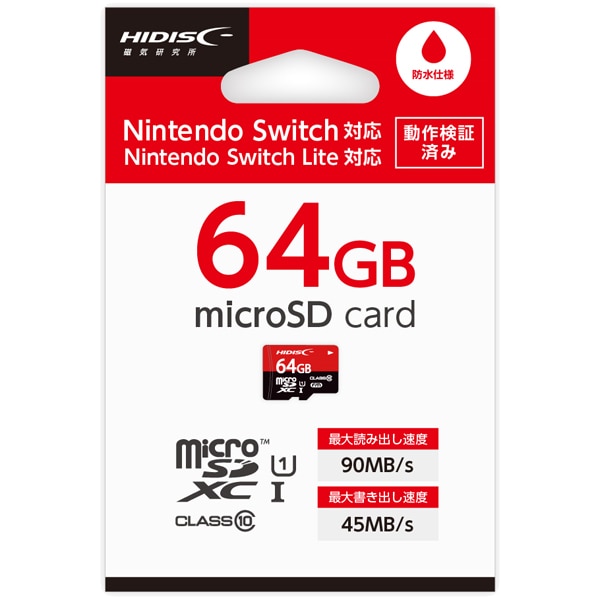 microSDXCJ[h Nitendo Switch쌟؍ 64GB Class10 UHS-1 SDϊA_v^