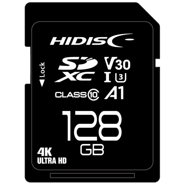 SDXCJ[h ^Cv 128GB Class10 UHS-1Xs[hNX3 V30 A1Ή