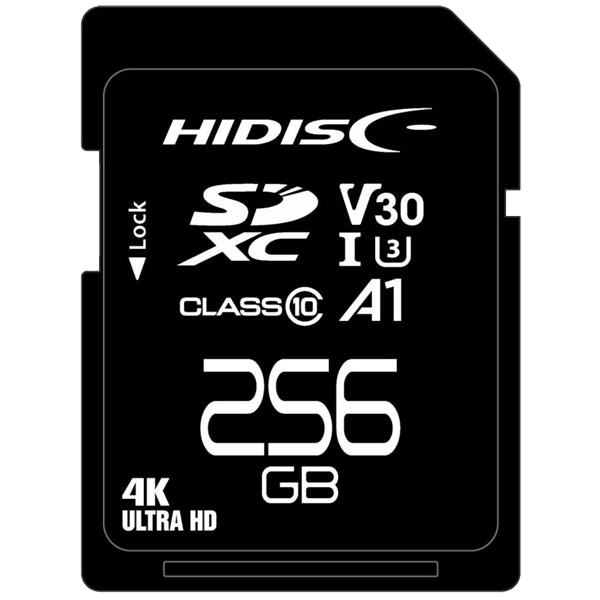 SDXCJ[h ^Cv 256GB Class10 UHS-1Xs[hNX3 V30 A1Ή