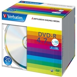 DVD-R 4.7GB PCf[^p 16{Ή 20XP[X Vo[fBXN