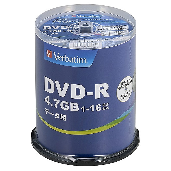 DVD-R(Data) 1L^p 4.7GB 1-16{ 100XshP[X100P IJPΉ