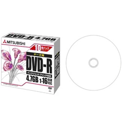 DVD-R 4.7GB PCf[^p 1-16{ 15mmP[Xij10P IJΉizCgj