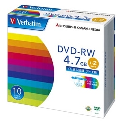 DVD-RW 4.7GB PCf[^p 2{Ή 10XP[X Ch\