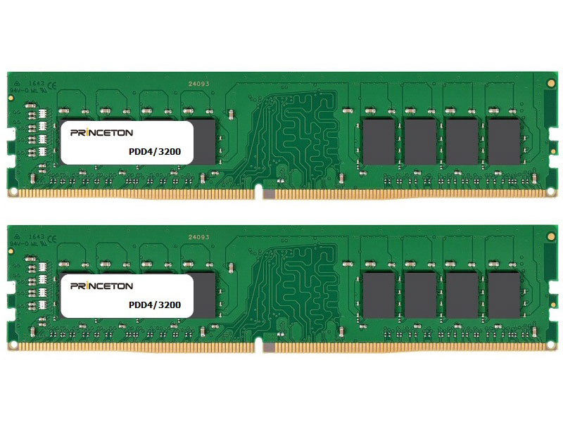 16GB (8GB 2g) DDR4-3200 288PIN UDIMM